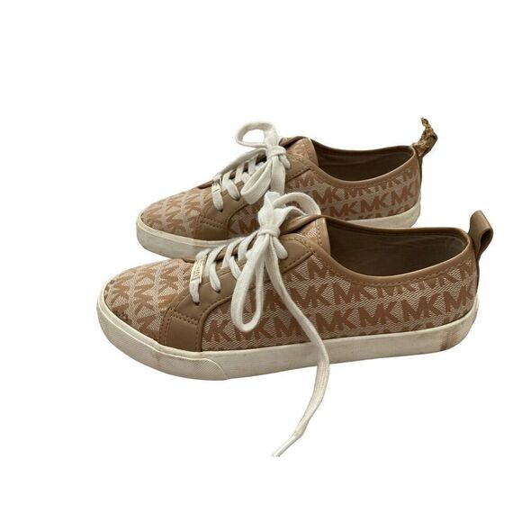 Michael Kors Tennis Shoes Sneakers Preppy Designer Everyday Casual School - Picture 5 of 10